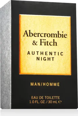 Zdjęcie produktu dla Abercrombie & Fitch Authentic Night Man EDT 30 ml M