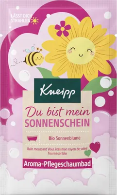 Zdjęcie produktu dla Kneipp Jesteś moim SŁOŃCEM Aromatyczna pianka do kąpieli Opakowanie 50 ml