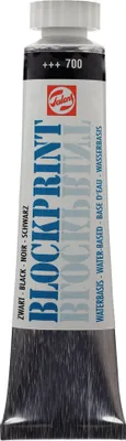 Obrázek produktu pro Talens Blockprint Tube 20 ml Black 700 (balení 3 ks)