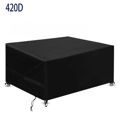 Produktbild von Gartenmöbelabdeckung, wasserdichte und atmungsaktive Schutzhülle für Gartenmöbel, 420D Oxford-Gewebe – 180 × 120 × 74 cm