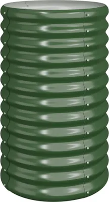 Immagine prodotto di vidaXL Fioriera in acciaio verniciato a polvere 40x40x68 cm Verde