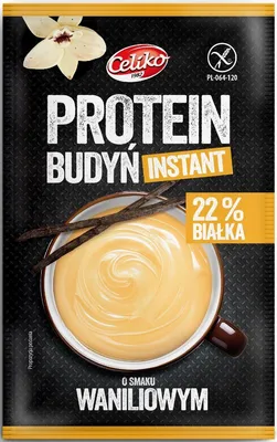 Produktbild von Glutenfreier Eiweißpudding mit Vanillegeschmack INSTANT 40 g - CELIKO