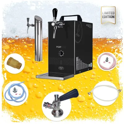 Immagine prodotto di PYGMY 25/K LIMITED EDITION Sottopanchina Birra 35 L/h con POMpa Membrana e Torre