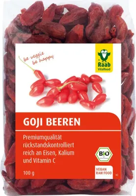 Immagine prodotto di Bacche di goji biologiche 100g