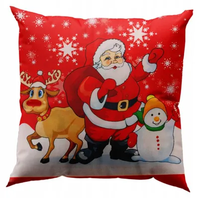 Produktbild von Piruu Weihnachtliche Deko-Kissenhülle 40x40 cm