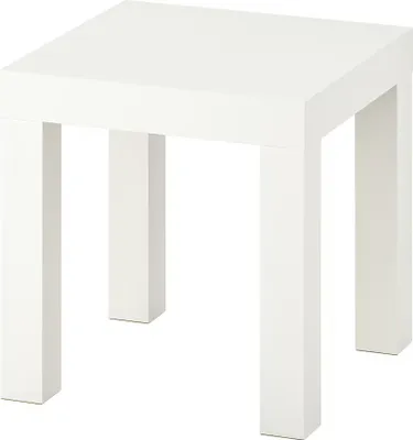 Produktbild von Ikea Lack Beistelltisch in weiß 35x35cm