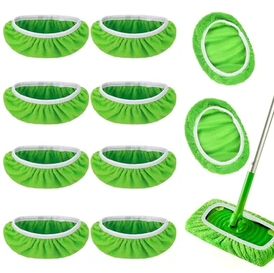 Immagine prodotto di 10 panni per Swiffer, riutilizzabili, per mop per pavimenti Swiffer Sweeper