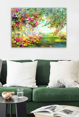 Produktbild von Wallity, 353382485- TCR1937, Bunt, Leinwandbilder, 50 x 70 cm, 100% Leinwand