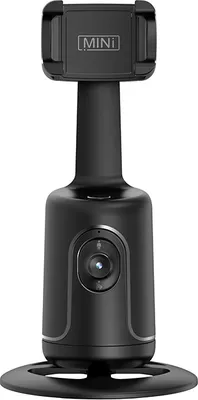 Produktbild von 360-Grad Follow-up Gimbal Stabilizer Smart Ai Face Recognition Handy Selfie Stick Tracking Schwarz