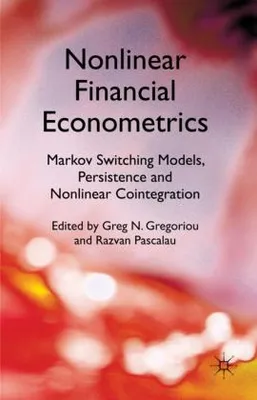 Obrázek produktu pro Nonlinear Financial Econometrics