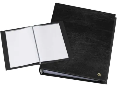Produktbild von Rillstab Display book A5, Schwarz