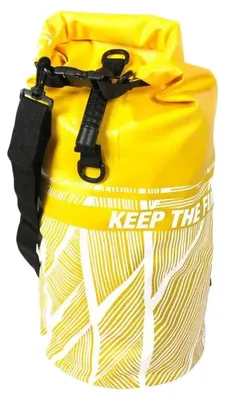 Produktbild von Wasserdichte Bootstasche gelb 20 l mit Rollverschluss, 60 cm hoch, 24 cm breit