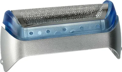 Produktbild von vhbw 1x Scherfolie kompatibel mit Braun 2778, 2838, 2775, 2776, 2864, 1735, 2865, 2338, 2866, 2675, 2828, 2615 Elektrorasierer + Rahmen, silber/blau