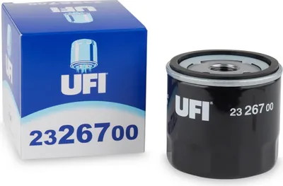 Produktbild von Ölfilter UFI 23.267.00 Anschraubfilter für FORD Fiesta Mk6 Schrägheck (JA8, JR8) FOCUS III Turnier Kuga Mk2 (DM2) MONDEO IV Turnier (BA7) S-MAX (WA6)