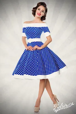 Produktbild von Belsira - schulterfreies Swing - Kleid - M -
