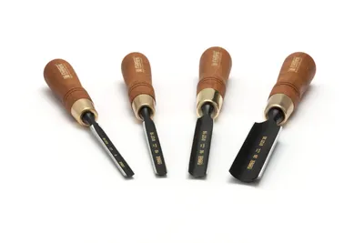Produktbild von Hohlbeitel Set Premium 4 tlg (8 / 10 / 16 / 26 mm)