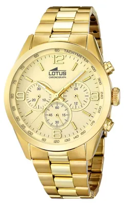 Image de Lotus Montre Homme Minimalist Sport L18153/2 Montre en acier inoxydable or UL18153/2