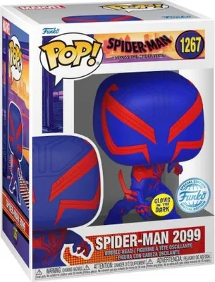 Produktbild von Funko Funko POP! Marvel: Spider-Man Across the Spider-Verse – Spider-Man 2099 (GITD) #1267 (Exklusiv)
