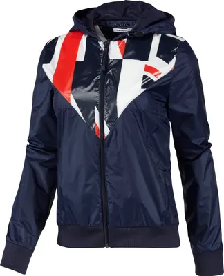 Produktbild von Adidas Damen Sport/Freizeit S Olymp Windbreaker Flagg ,Navy , X32384,Gr:40 , Neu