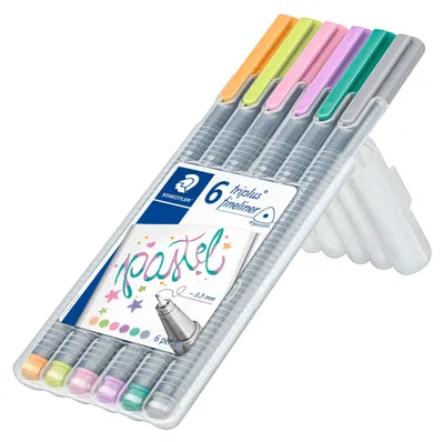 Image de STAEDTLER® 334 SB6CS1 Fineliner triplus 0,3 mm, boîte de 6