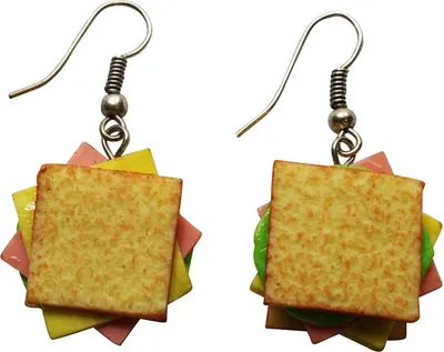 Produktbild von Ohrringe - Sandwich - Toast