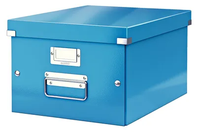 Obrázek produktu pro Leitz krabice CLICK & STORE WOW střední archivační, modrá