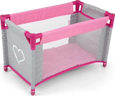 Image de Lit de poupée Lisa Prestige rose