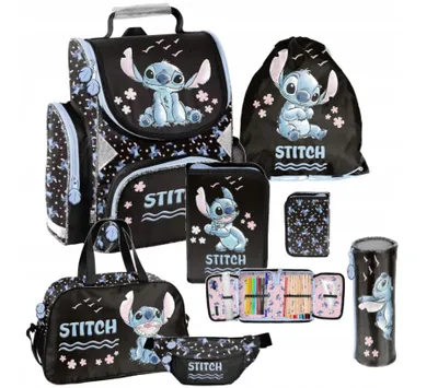 Obrázok produktu pre 6-dielna sada tašiek Lilo a Stitch Disney DS25GG Paso
