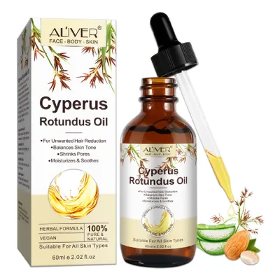 Produktbild von Cyperus Rotundus Öl Hautpflege zur Haarentfernung Reduzierung Haarwachstum 60ml