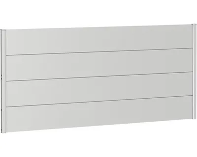 Obrázek produktu pro Kovový plot Biohort 200 x 90 cm žárově pozinkovaný stříbrný metalický