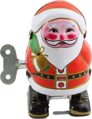Produktbild von Blechspielzeug - Weihnachtsmann - Blechfigur