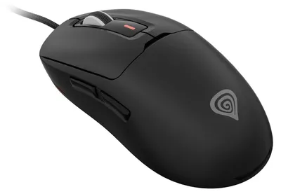 Produktbild von 660 Gaming Maus mit Kabel Schwarz leichte Gaming Maus 49g 12000 DPI USB PC Maus PixArt PAW3327 Sensor RGB 6 programmierbare Tasten Huano Krypton 660 Black