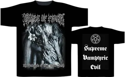 Produktbild von Cradle Of Filth Supreme Vampiric Evil Black M T-Shirt