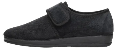 Productafbeelding van Comfort Plus Heren pantoffels  Pantoffels Dicht - zwart - Maat 42