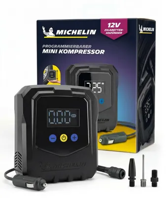 Produktbild von MICHELIN Air Power Easy 12V Kompressor Digitalanzeige Auto-Stopp bis 8,3 bar