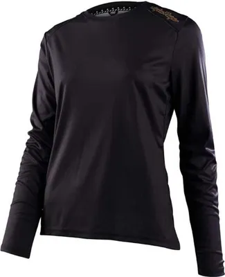Produktbild von Troy Lee Designs Lilium Langarm Enduro Trikot Schwarz XS Frau Schwarz XS
