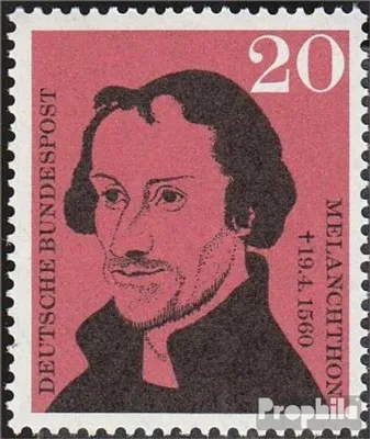 Produktbild von Briefmarken BRD (BR.Deutschland) 1960 Mi 328 (kompl.Ausg.) FDC 400.Todestag von Melanchthon