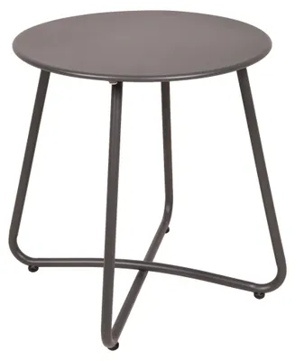 Produktbild von Beistelltisch SONJA - Kunststoff Anthrazit 44x40x40cm | Couchtisch Sofatisch Abstelltisch