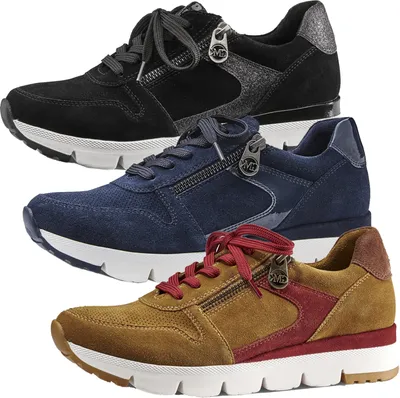 Produktbild von MARCO TOZZI Damen Schnürschuhe Leder Halbschuhe 2-83700-25, Größe:38 EU, Farbe:Schwarz