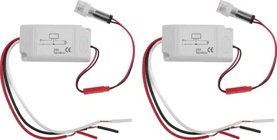 Obrázok produktu pre 2ks senzorové spínače ovládania svetla automatická súmraková svetelná závora so sondou pre LED žiarivky pouličné lampy DC24V