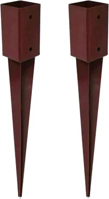 Produktbild von Famanu Halter für Zaunpfosten rostbeständig - 750 mm x 75 mm