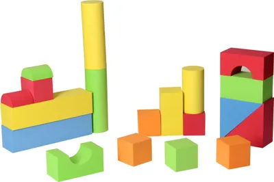 Image de Blocs de jeu en mousse, 63dlg.