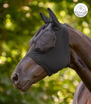 Obrázok produktu pre Waldhausen maska proti muškám PUCK Fly Mask Black VB