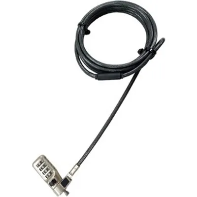 Produktbild von DICOTA - Sicherheitskabelschloss - Anthrazit - 2 m