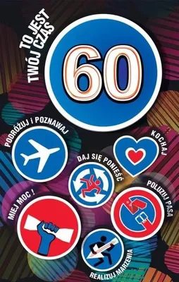 Zdjęcie produktu dla Kartka okolicznościowa Urodziny 60 US04 - AbCard