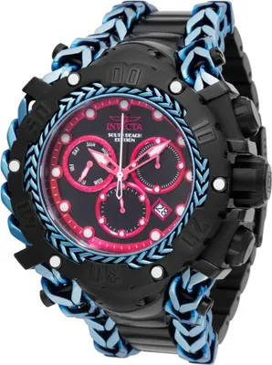 Obrázok produktu pre Invicta Gladiator 48611 Pánske hodinky - Quartz strojček - Nerezová oceľ s ružovým ciferníkom - 58 mm - South Beach Edition