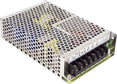 Productafbeelding van MEAN WELL RS-100, 108W, 115 - 230V, 47 - 63 Hz, 0 dB, 20 ms, 260.800 uur