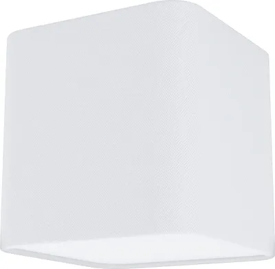 Produktbild von EGLO Deckenlampe Posaderra, 1 flammige Deckenleuchte, Wohnzimmerlampe aus Stahl, Küchenlampe, Flurlampe Decke mit E27, L x B 14 cm