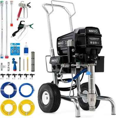 Produktbild von BAUTEC Airless Farbsprühgerät EN-79 mit elektrischer Kolbenpumpe » Förderleistung bis 8,3 l/min » 4.850 Watt