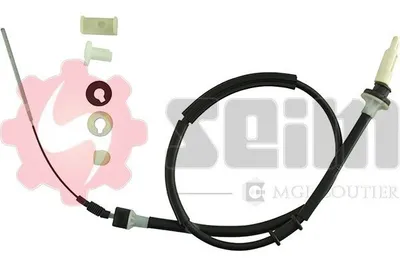 Produktbild von SEIM 554573 Kupplungsseil Seilzug für FIAT BRAVO I (182) 1508/1060mm